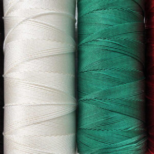 Hilos de nylon torcidos y trenzados